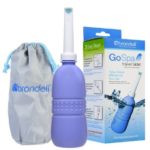Brondell GoSpa Travel Bidet GS-70 Easy-to-use Portable Bidet with Convenient Nozzle Storage, Travel Bag, 400 ml Capacity, and Angled Nozzle Spray