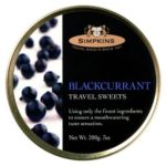 Simpkins Blackcurrant Travel Sweets x 3 tins, 7oz/ 200gms