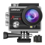 Campark ACT74 Action Camera 16MP 4K WiFi Waterproof Sports Cam 170 Degree Ultra Wide Angle Lens with 2 Pcs Rechargeable Batteries and Mounting Accessories Kits