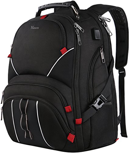 Large school backpack, Travel Water Repellent College Student Bag with ...