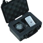 Case Club Waterproof Watch Travel Case with Accessory Pocket