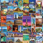 White Mountain Puzzles Best Places In The World – 1000 Piece Jigsaw Puzzle