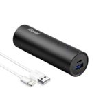 Portable Travel Charger for iPhone X,iPhone 8/8 Plus, BONAI 5800mAh Power Bank External Backup Battery with High-Speed Charging Output for Samsung Other Smartphone-Black (8-Pin iPhone Cable Included)