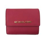 Michael Kors Jet Travel Credit Card Case ID Wallet with Key Ring