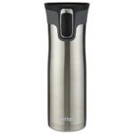 Contigo AUTOSEAL West Loop Vaccuum-Insulated Stainless Steel Travel Mug, 20  oz, Stainless Steel