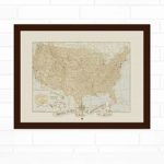 USA Push Pin Travel Map Dreams & Memories By Wendy Gold