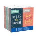 Kleenex Facial Tissues, On-The-Go Small Packs, Travel Size, 10 Tissues per Go Pack, 8 Packs