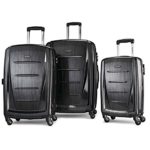 Samsonite Winfield 2 3PC Hardside (20/24/28) Luggage Set, Brushed Anthracite