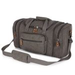 Plambag Canvas Duffle Bag for Travel, 50L Duffel Overnight Weekend Bag