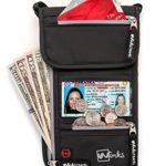 Travel Neck Wallet Passport Holder w/ RFID Blocking – Premium Traveling Pouch