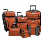 Travelers Choice Amsterdam 8pc Set, Orange