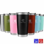 CHANTPOWER 20oz/30oz Coffee Tumbler, Coffee Travel Mug, Spill Proof Stainless Steel Travel Coffee Mug for Cold & Hot Drinks, Double Wall Vacuum Insulated Coffee Flask with Splash Proof Lid