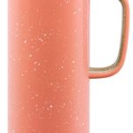 Ello Campy Vacuum-Insulated Stainless Steel Travel Mug, Georgia Peach, 18 oz