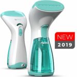Steamer for Clothes Mini – Portable, Handheld Garment Steamer for Travel and Home – No Spitting, Compact, Steam Iron Wrinkle Remover for Clothing, Any Fabric Dress and Curtain, Long Cord Hand Held
