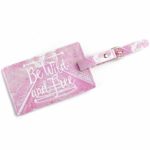 Hot Sale!DEESEE(TM)Fashion Cute Air Plane Pattern Travel Luggage Bag Tags Handbag ID Tag Name Card (E)