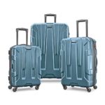 Samsonite Centric Expandable Hardside Luggage Set with Spinner Wheels, 20/24/28 Inch, Teal