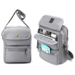 Crossbody Bag for Women, JOSEKO Multi-Pocketed Nylon Shoulder Bag Purse Travel Passport Bag Messenger Bag