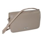 Buxton Women’s Crossbody Mini-Bag, Taupe, One Size