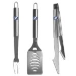 NHL Tampa Bay Lightning Stainless Steel 3 Piece BBQ Tool Set