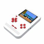 Cywulin Retro Mini Handheld Video Game Console Player, Gameboy Built-in 300 Classic Games Travel Portable Gaming System Electronics Machines 2.6 Inch Gaming Present for Boy Kids Adult (White)