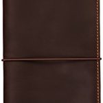 Genuines Long Leather Travel Wallet – Boarding Pass Passport Holder with Strap