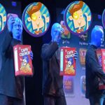 Raining Giant Wubble Bubble Party Blue Man Group Orlando Florida Show Plus Spicy Soda