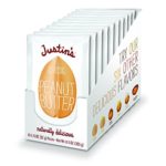 Classic Peanut Butter Squeeze Packs by Justin’s, Only Two Ingredients, Gluten-free, Non-GMO, Responsibly Sourced, 10 Pack (1.15oz each)