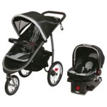 Graco Fastaction Fold Jogger Click Connect Baby Travel System, Gotham