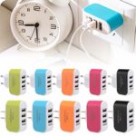 USB Charger Cube,Wall Charger Plug,3-Port USB Wall Home Travel AC Charger Adapter for Phone US Plug