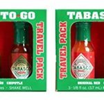 Tabasco Mini To Go Travel Hot Sauces (2 Pack)