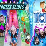 Indoor Ice Slides!