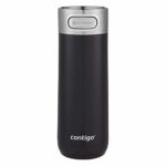 Contigo Luxe AUTOSEAL Vacuum-Insulated Travel Mug | Spill-Proof Coffee Mug with Stainless Steel THERMALOCK Double-Wall Insulation, 16 oz, Licorice