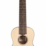 Cordoba Mini M Miniature Acoustic Nylon String Travel Guitar with Gig Bag and Clip-On Tuner