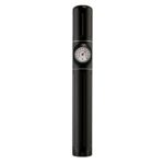 7-1/2″ Aluminum Travel Cigar Tube w/Hygrometer & Humidifier ~ Choose Your Color (Black)
