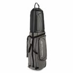 Founders Club Golf Travel Bag Travel Cover Luggage for Golf Clubs with ABS Hard Shell Top