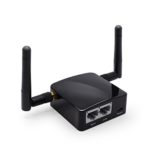 GL.iNet GL-AR300M Mini Travel Router with 2dbi external antenna, Wi-Fi Converter, OpenWrt Pre-installed, Repeater Bridge, 300Mbps High Performance, 128MB Nand flash, 128MB RAM, OpenVPN, Tor Compatible