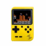 Cywulin Retro Mini Handheld Video Game Console Player Gameboy Built-in 400 Classic Games Travel Portable Gaming System Electronics Machines 2.8 Inch Support TV Play Present for Boy Kids Adult (Yellow)