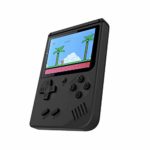 Cywulin Retro Mini Handheld Video Game Player Console Gameboy Built-in 500 Classic Games Travel Portable Gaming System Electronics Machines 3 Inch Support TV Play Present for Boy Kids Adult (Black)