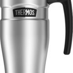 Thermos Stainless King 16 Ounce Travel Mug, Stainless Steel