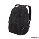 SWISSGEAR Travel Gear 1900 Scansmart TSA Laptop Backpack Black/Black