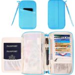 RFID Travel Wallet Passport Holder