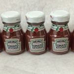 Heinz Ketchup 2.25 Oz Glass Miniatures – (5) Bottles