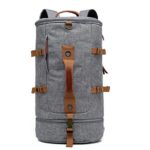 CoolBELL Sport Backpack Convertible Bag Shoulder Bag Briefcase 45L Travel Knapsack Light-Weight Water-Resistant Backpack Sport Duffel Fits 17.3 Inch Laptop for Men/Women (Grey)