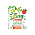“Born Sweet Zing” Zero Calorie Organic Stevia Sweetener Packets