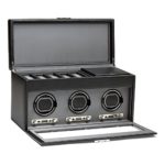 WOLF Viceroy Triple Watch Winder with Storage