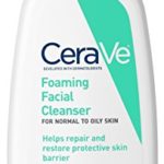 CeraVe Foaming Facial Cleanser 3 oz Travel Size Face Wash, Normal to Oily Skin