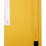 WANDRD Travel Journal Notebook with World Maps, Itineraries, Trip Logs, and Vacation Planning Checklists (Yellow)