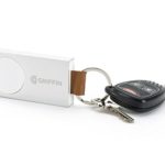 Griffin Travel Power Bank Backup Battery for Apple Watch – Ultra-Portable Recharging Key Chain for Apple Watch