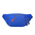 Kimloog Outdoor Running Hiking Travel Handy Fanny Pack Men and Women Waterproof Waist Belt Zip Pouch Bum Bag (blue)