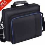 Carrying Case for PS4 PRO, Multifunctional Waterproof Travel Carry Case Handbag/Shoulder Bag for PS4 System and Accessories